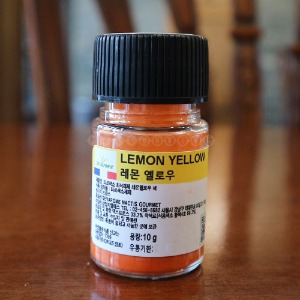 [5월29일까지세일]모라색소(세바롬색소)레몬옐로우 10g