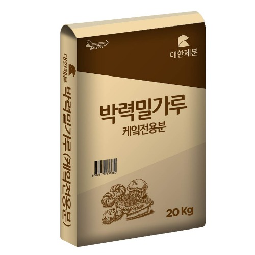 대한제분 박력밀가루(케익전용분1호) 20kg