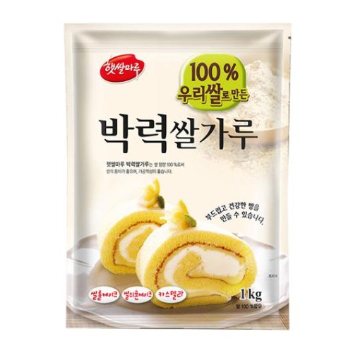 [6월30일까지세일]햇쌀마루 박력쌀가루(국산쌀) 1kg